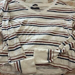 Striped Long Sleeve Top